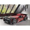 lit enfant voiture de course noir & rouge (3)