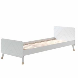 lit enfant en bois billy 90 x 200 cm blanc satin vipack (8)