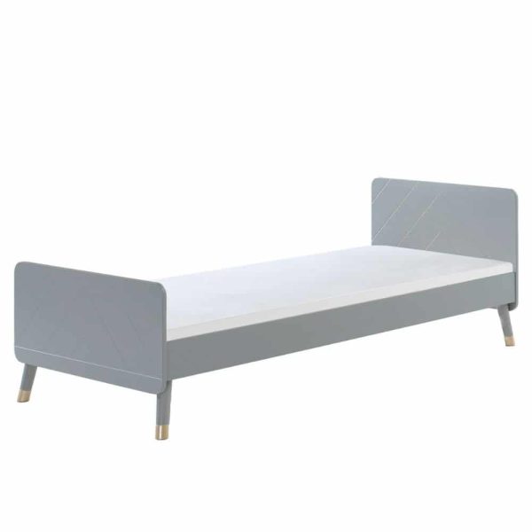 lit enfant en bois billy 90 x 200 cm gris timeless vipack (8)