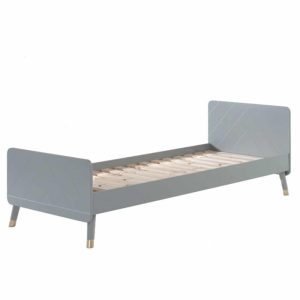 lit enfant en bois billy 90 x 200 cm gris timeless vipack (9)