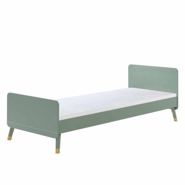 lit enfant en bois billy 90 x 200 cm vert olive vipack (8)
