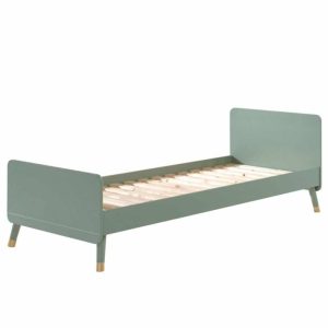lit enfant en bois billy 90 x 200 cm vert olive vipack (9)