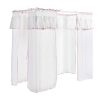 lit à baldaquin amori 90 x 200 cm blanc – vipack (1)