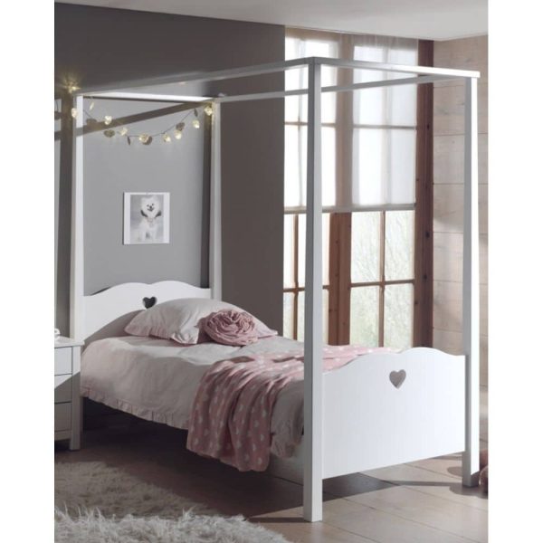 lit à baldaquin amori 90 x 200 cm blanc – vipack (4)