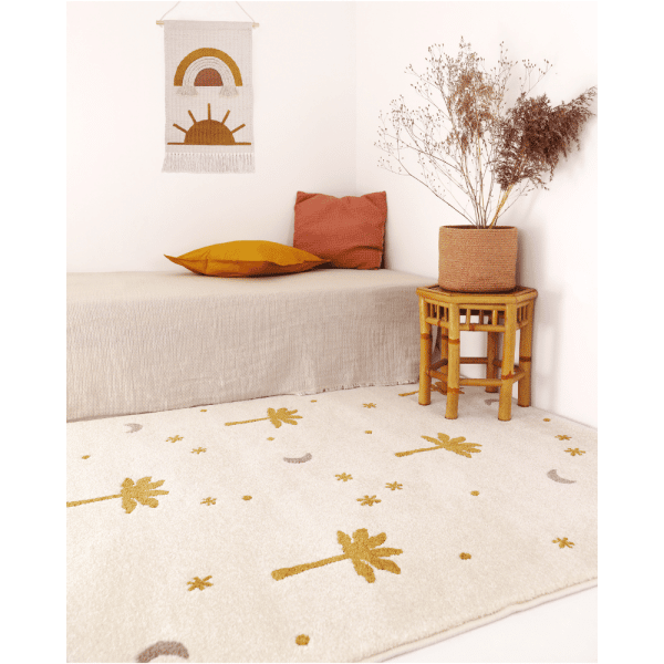 tapis petits palmiers miel - nattiot