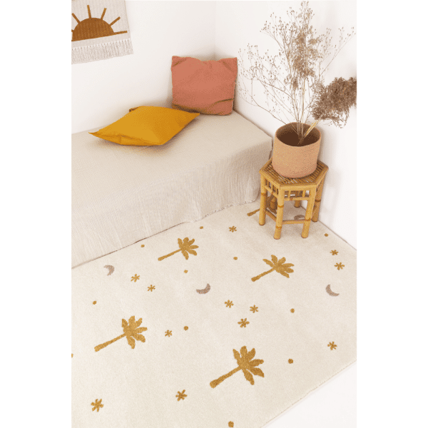 tapis petits palmiers miel - nattiot