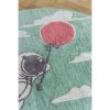 tapis rond coton astronaute & ballon (5)