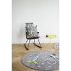 tapis rond coton astronaute & fusée (2)