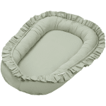 baby nest sg with ruffles menthe 1