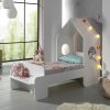 lit cabane casami 70 x 140 cm blanc – vipack