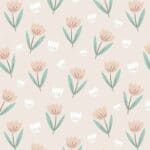 papier peint fleur summer pink (1)