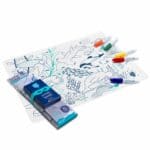 set de table silicone à colorier barrière de corail (1)