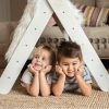 Échelle en bois montessori pour enfants blanc meowbaby (1)