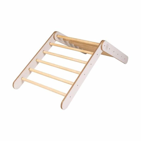 Échelle en bois montessori pour enfants blanc meowbaby (10)