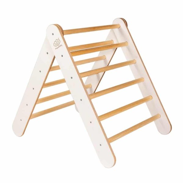 Échelle en bois montessori pour enfants blanc meowbaby (11)