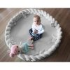 tapis de jeu & tresse 2 en 1 gris (2)