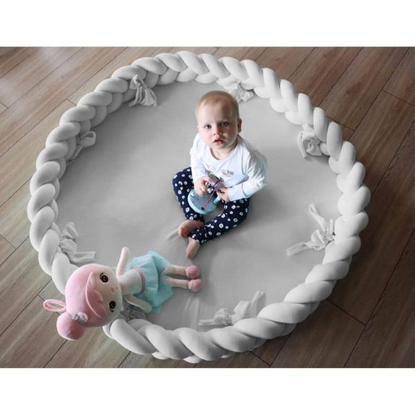 tapis de jeu & tresse 2 en 1 gris (2)
