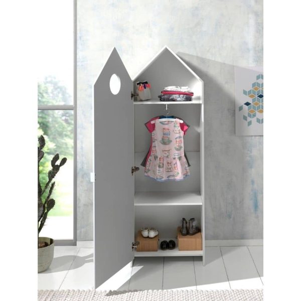 armoire en bois 1 porte casami blanc – vipack (9)