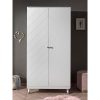 armoire en bois 2 portes billy blanc – vipack (1)