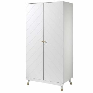 armoire en bois 2 portes billy blanc – vipack (3)