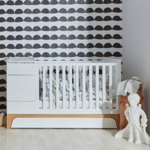 lit bébé évolutif up blanc neige bellamy (9)