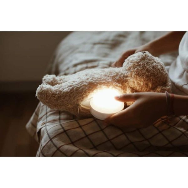 peluche veilleuse musicale moonie l'ourson magique sable (2)