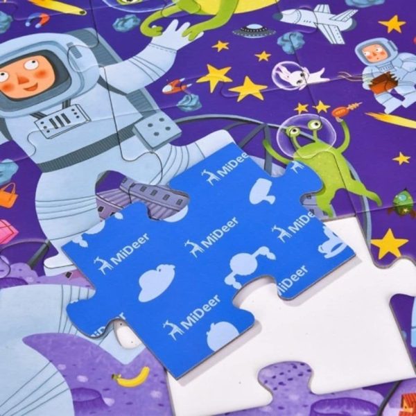 Puzzle détective dans l'espace - Mideer