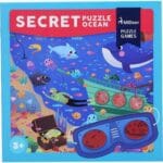Puzzle détective océan - lunettes - mideer