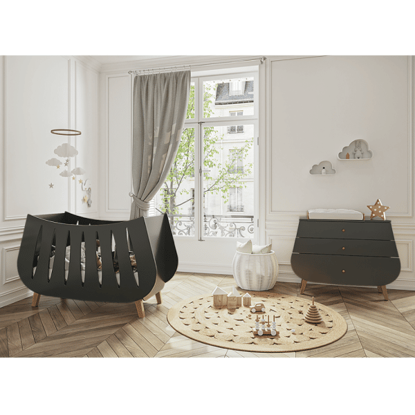 chambre complète trapèze gris anthracite 10