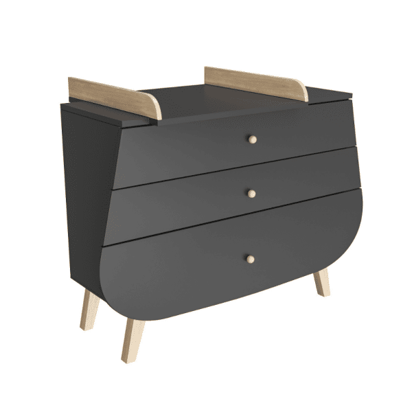 chambre complète trapèze gris anthracite 4