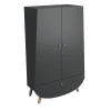 chambre complète trapèze gris anthracite 6
