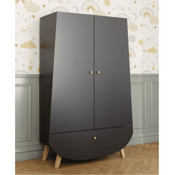 chambre complète trapèze gris anthracite 8