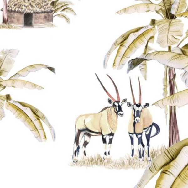 Papier peint African Safari Sunset - Creative Lab Amsterdam