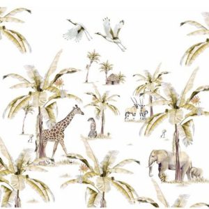 Papier peint African Safari Sunset - Creative Lab Amsterdam