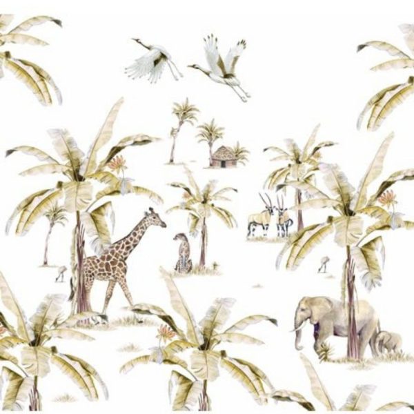 Papier peint African Safari Sunset - Creative Lab Amsterdam