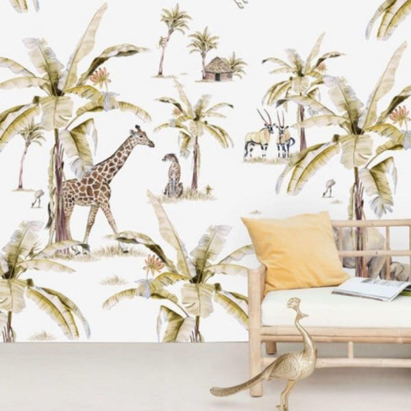 Papier peint African Safari Sunset - Creative Lab Amsterdam