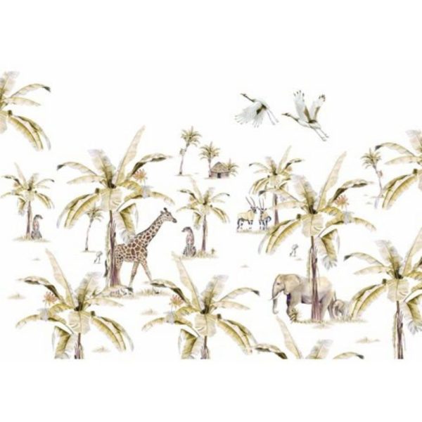 Papier peint African Safari Sunset - Creative Lab Amsterdam