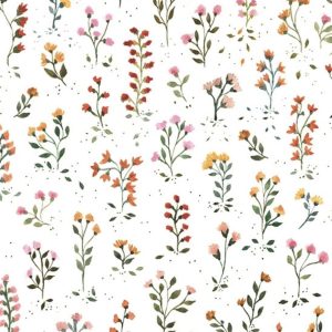 papier peint fleurs de la prairie lilipinso (1)