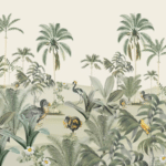 papier peint dodo oasis 1