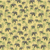 papier peint oscar the elephant yellow 1