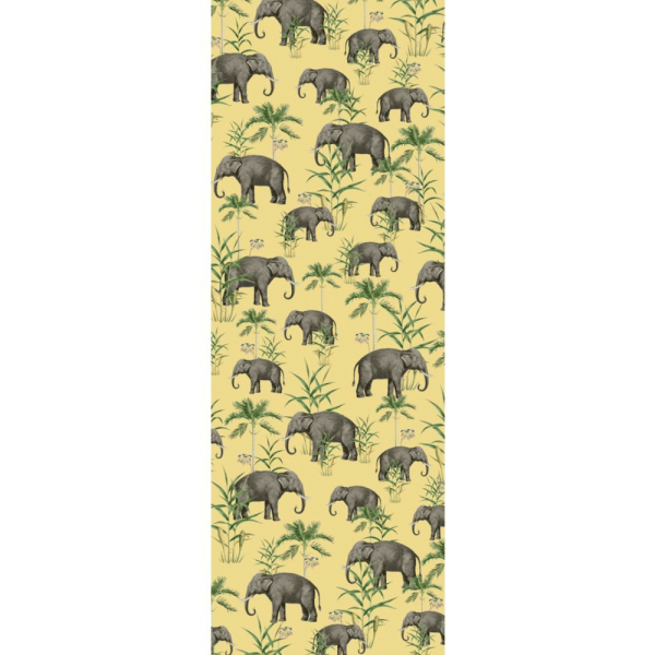 papier peint oscar the elephant yellow 6