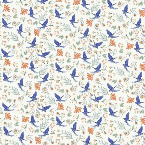 papier peint paisley parrot 1
