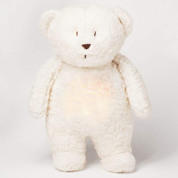 peluche veilleuse musicale moonie l'ourson magique blanc polaire (1)
