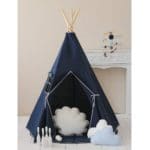 Tipi Lin Navy Blue - Moi Mili
