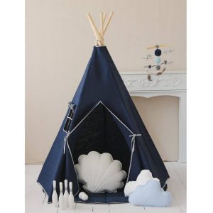 Tipi Lin Navy Blue - Moi Mili