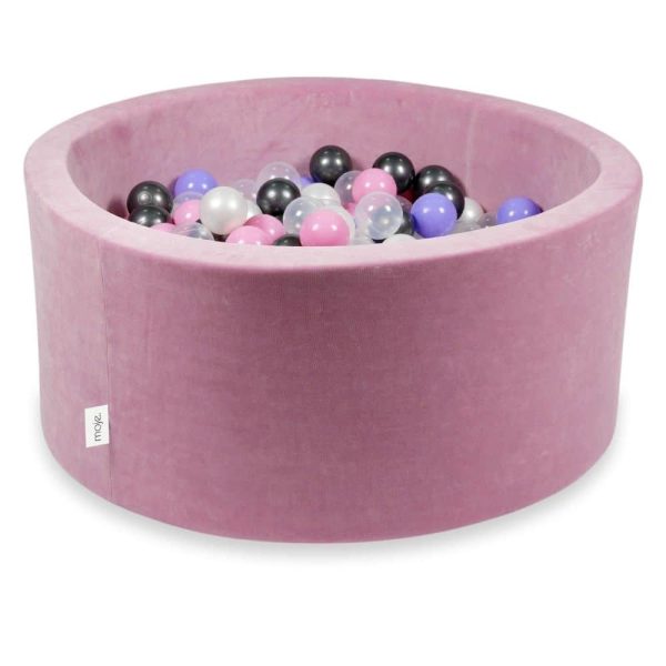 piscine à balles ronde velvet raspberry (11)