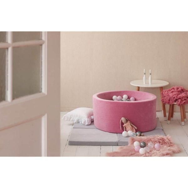 piscine à balles ronde velvet raspberry (9)