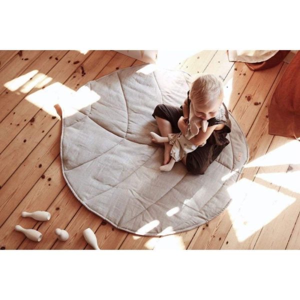 tapis feuille 100 % lin (2)