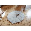 tapis feuille 100 % lin (3)