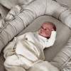 baby nest with ruffles natural 2